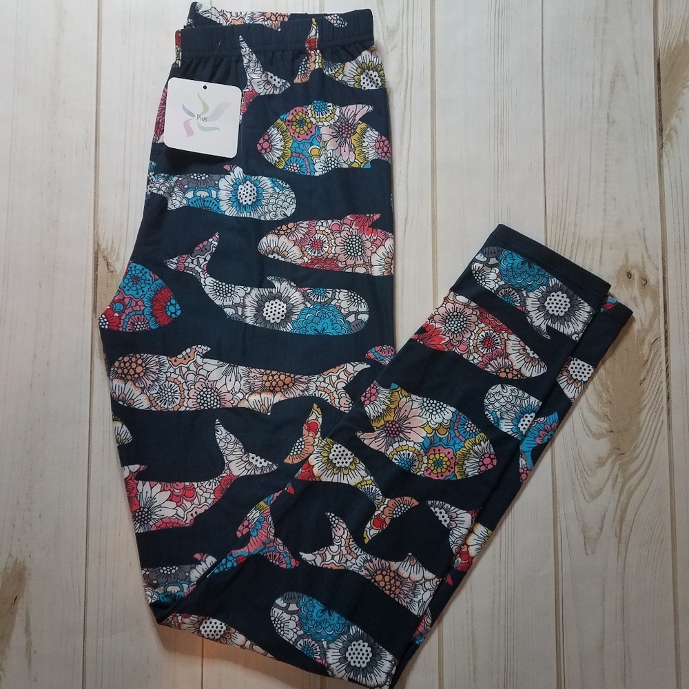 Whale Watcher - Buttery Soft Leggings